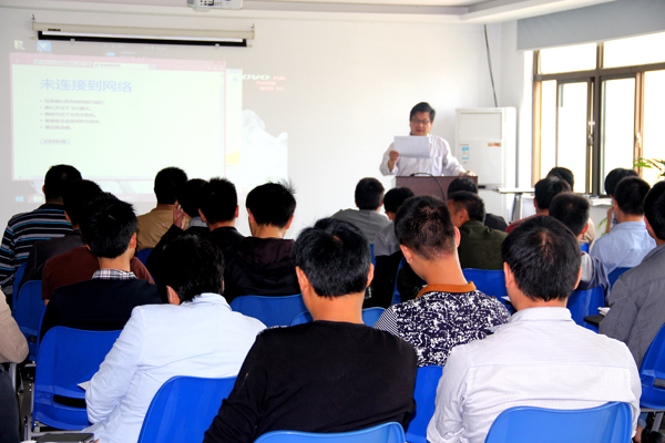 專業(yè)售后人員返司進行專業(yè)知識及技能考核培訓(xùn)